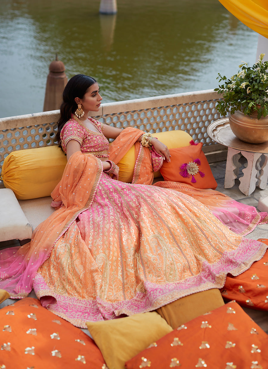 Akira Ombre Lehnga Choli