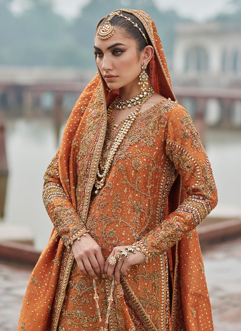 Shalimar Burnt Orange Bridal