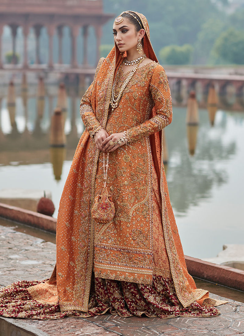 Shalimar Burnt Orange Bridal