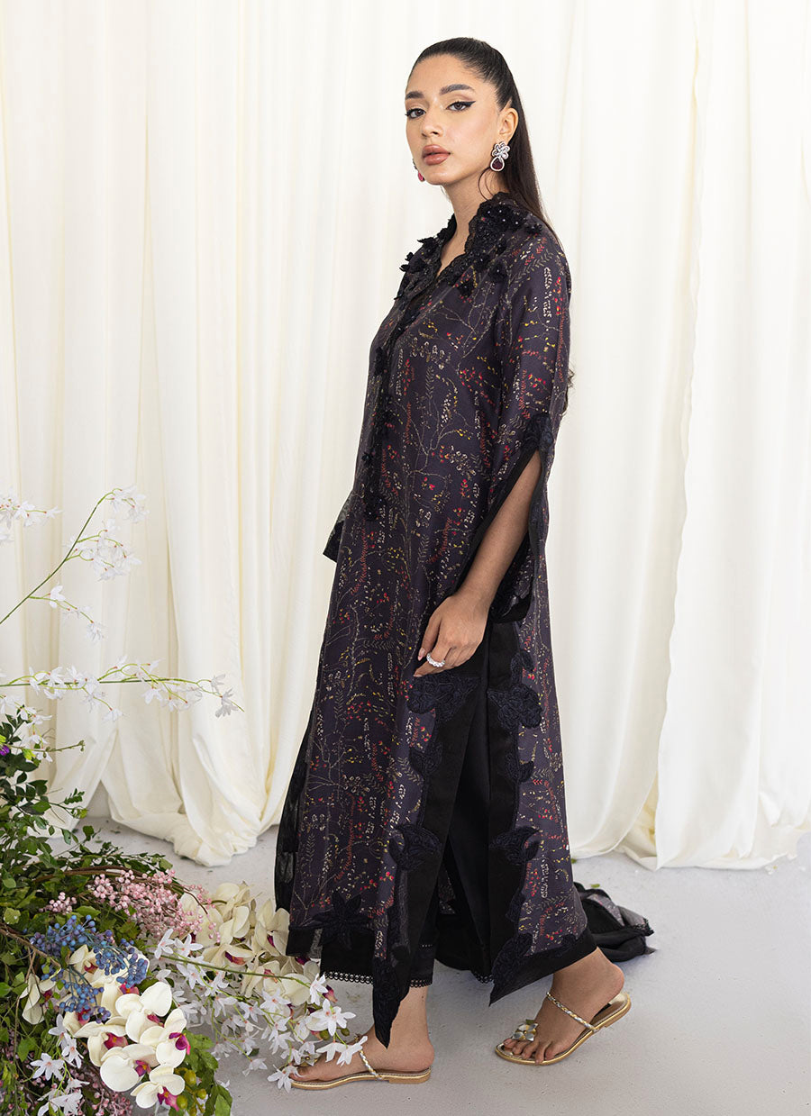 Aelin Silk Shirt And Dupatta