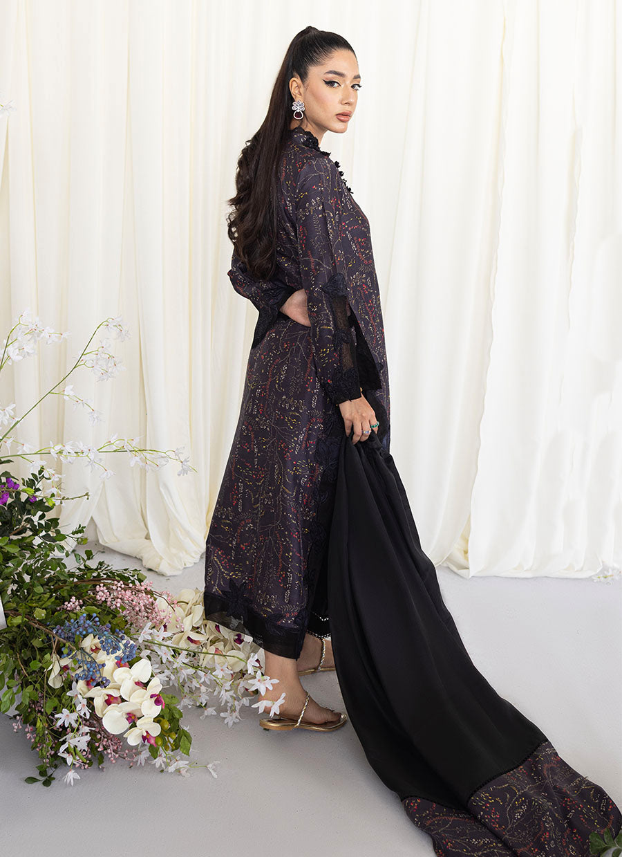 Aelin Silk Shirt And Dupatta