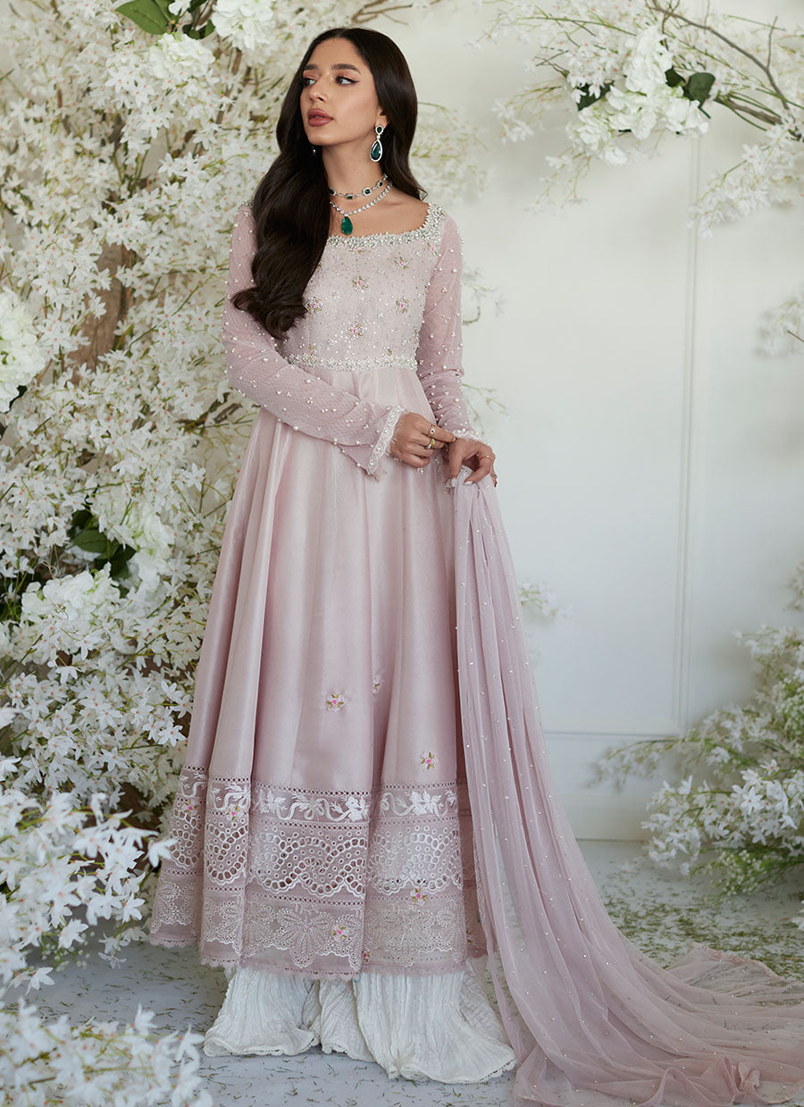 Sisley Blush Kalidaar and Dupatta