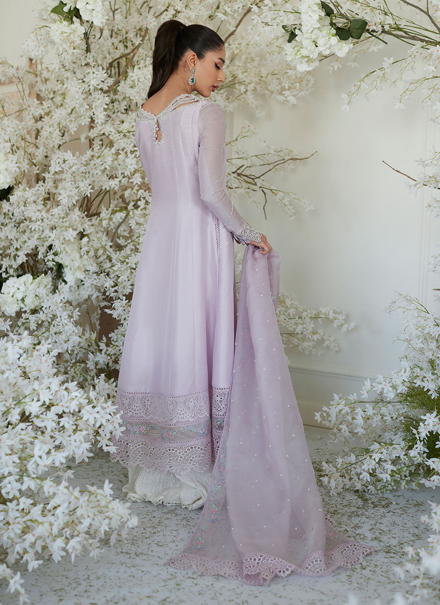 Peony Lilac Kalidaar and Dupatta