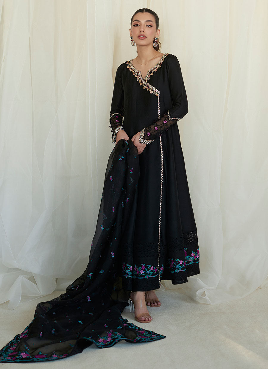 Raven Black Kalidaar and Dupatta