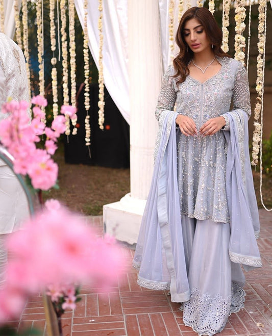 Mariam Ansari is radiant in the Fati ensemble from our forever favourite Leelah collection